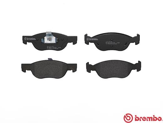 A.B.S. P 23 081 BREMBO Bremsbelagsatz, Scheibenbremse